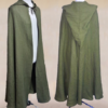 Linen Hooded Summer Cloak, Adult Sizes