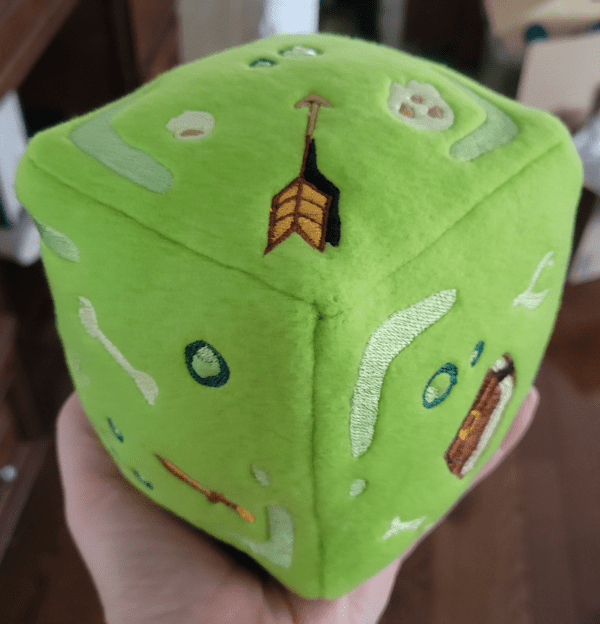 Embroidered Jelly Cube Plush