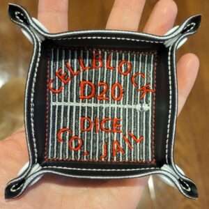 Cellblock d20 Mini-Tray Closeup