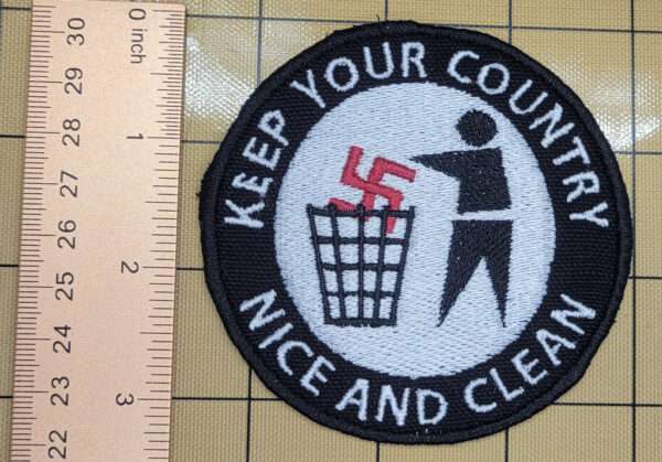 Keep Your Country Nice and Clean Patch - Image 3