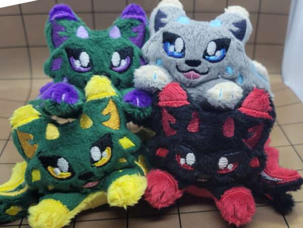 Pile of Pocket Wolf Dragons