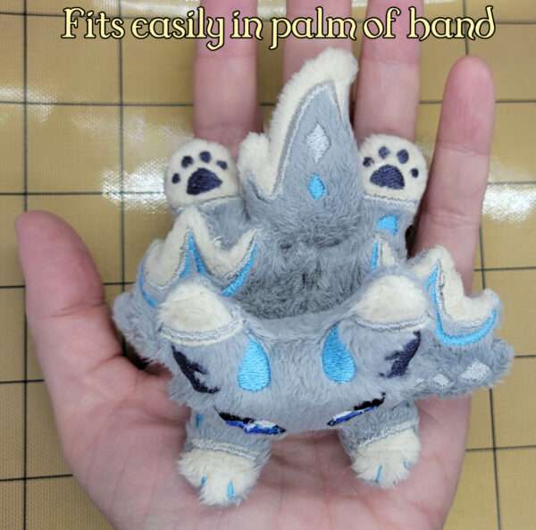 Pocket Wolf Dragon Plush, Customizable Colors - Image 4