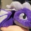 Dragon Beanie Plush, Hand Sized Dragon Pet