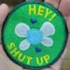 "Hey! Shut Up" Blue Fairy Patch